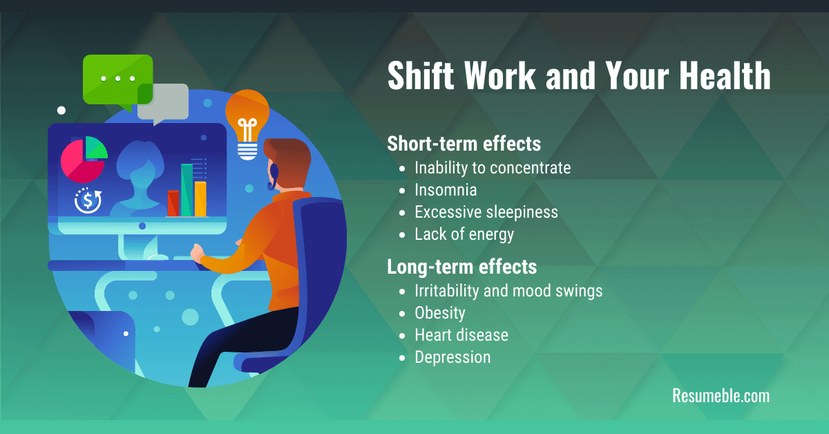 negative impacts of shiftwork and long work hours