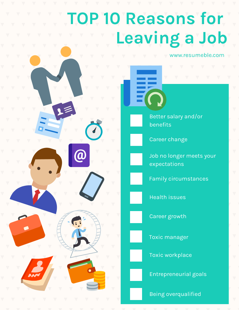 reasons for leaving a job application