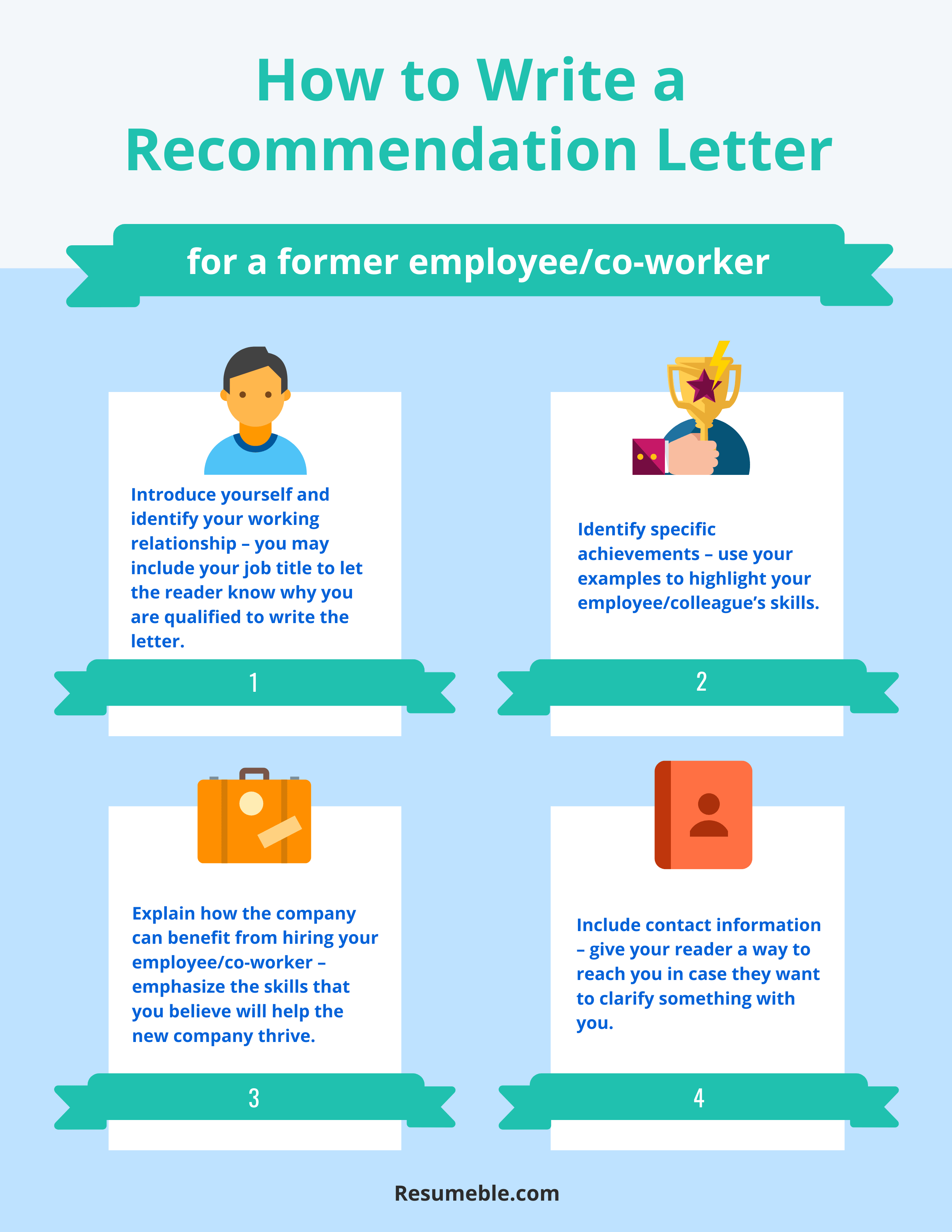 how to write recommendation in research step by step