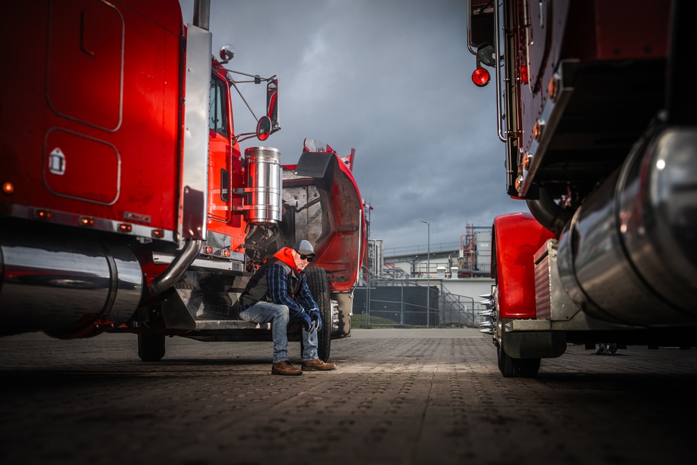 Image of a long haul truck driver - Resumeble - The hardest jobs in the world